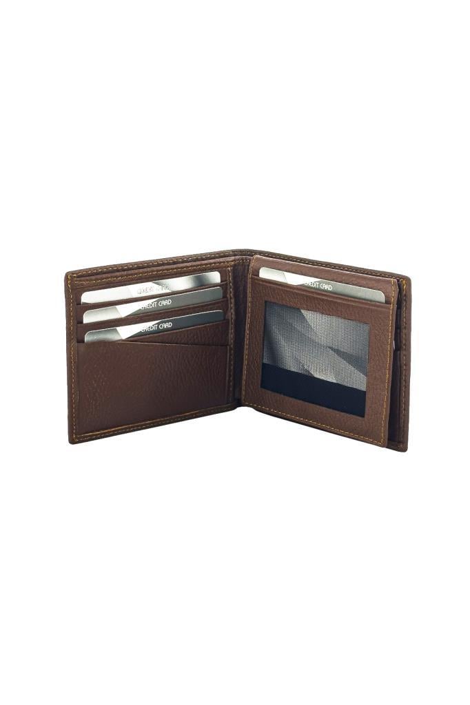 D.C. Hakiki Deri Erkek Cüzdan Taba 9105