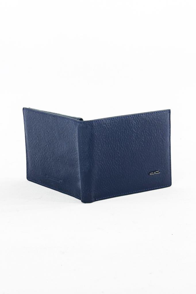 D.C. Hakiki Deri Erkek Cüzdan Lacivert 9105