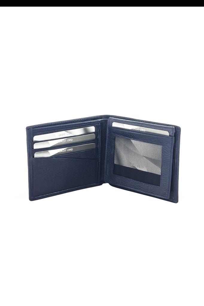 D.C. Hakiki Deri Erkek Cüzdan Lacivert 9105