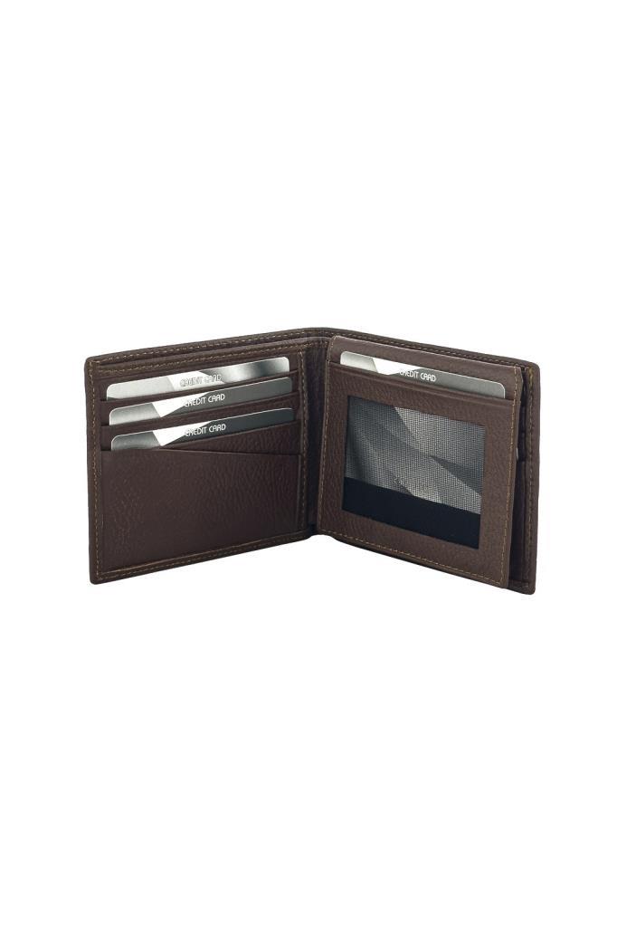 D.C. Hakiki Deri Erkek Cüzdan Kahve 9105