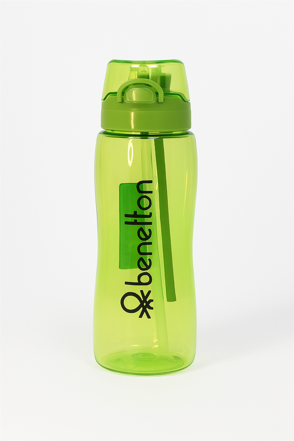 Gökkuşağı Desenli Üçlü İlkokul Çantası Seti(İlkokul Sırt Çantası, Çift Gözlü Kalem Kutusu, Matara Yeşil)