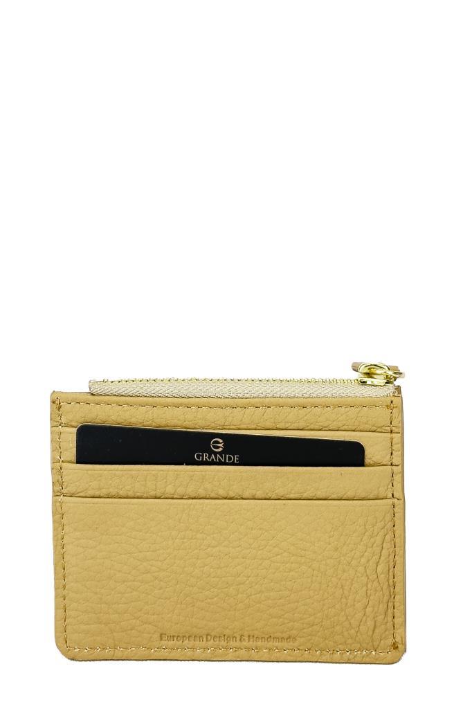 Grande Hakiki Deri Erkek Cüzdan Biscuit 820