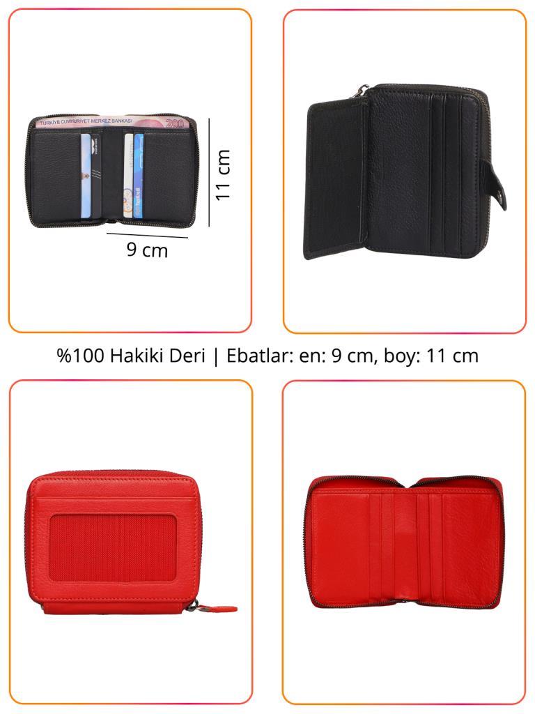 Grande Hakiki Deri Erkek Cüzdan Buz Mavisi 739