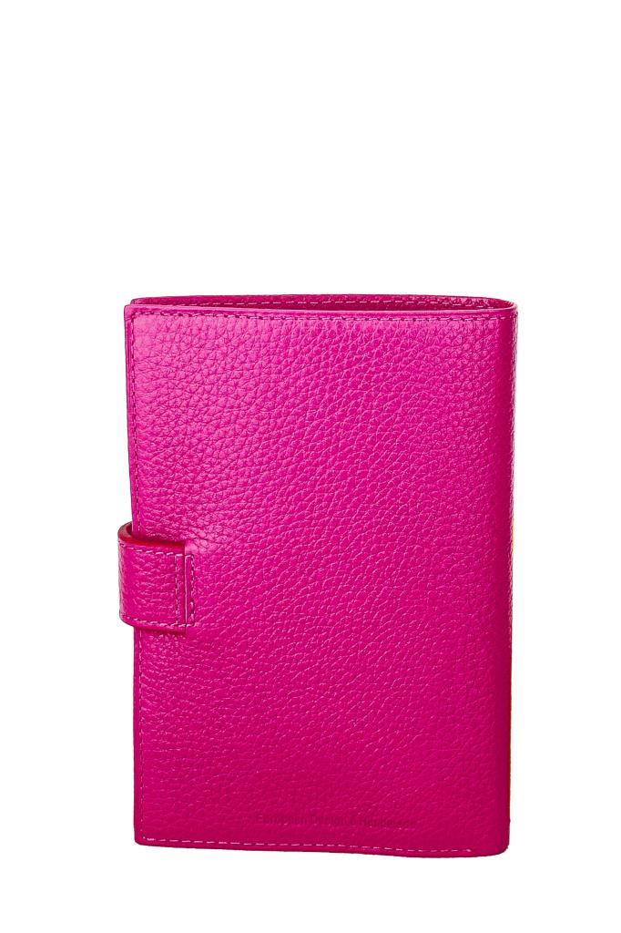 Grande Hakiki Deri Erkek Cüzdan Fuşya 2462