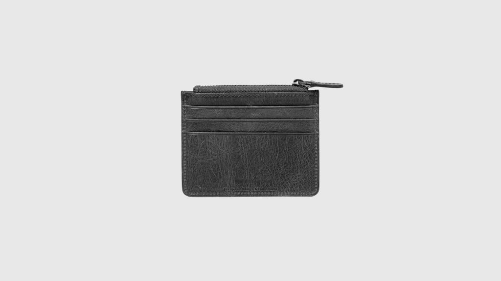 Grande Hakiki Deri Erkek Cüzdan Gri 820