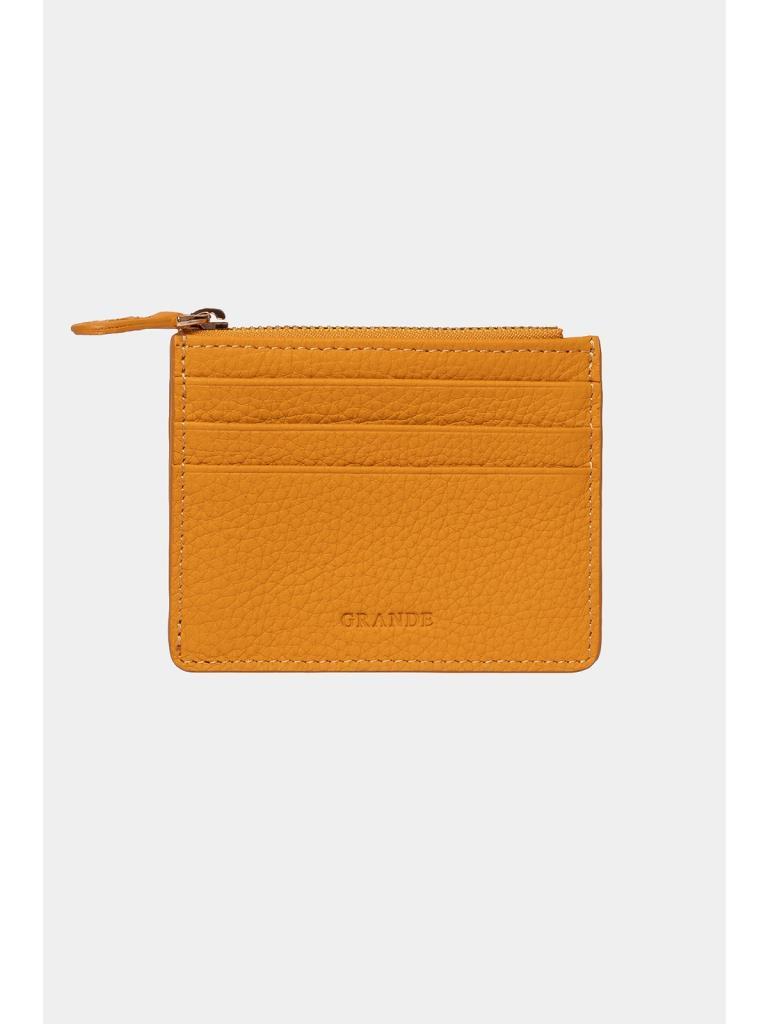 Grande Hakiki Deri Erkek Cüzdan L.Sarı 820