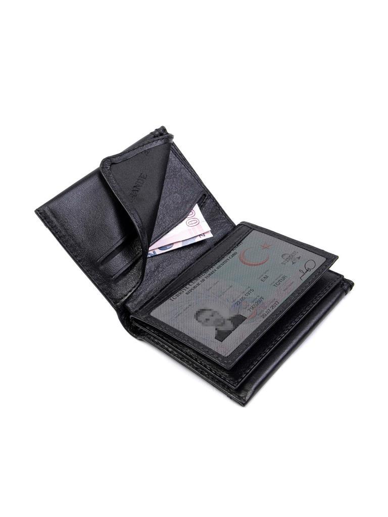 Grande Hakiki Deri Erkek Cüzdan Lacivert 1726