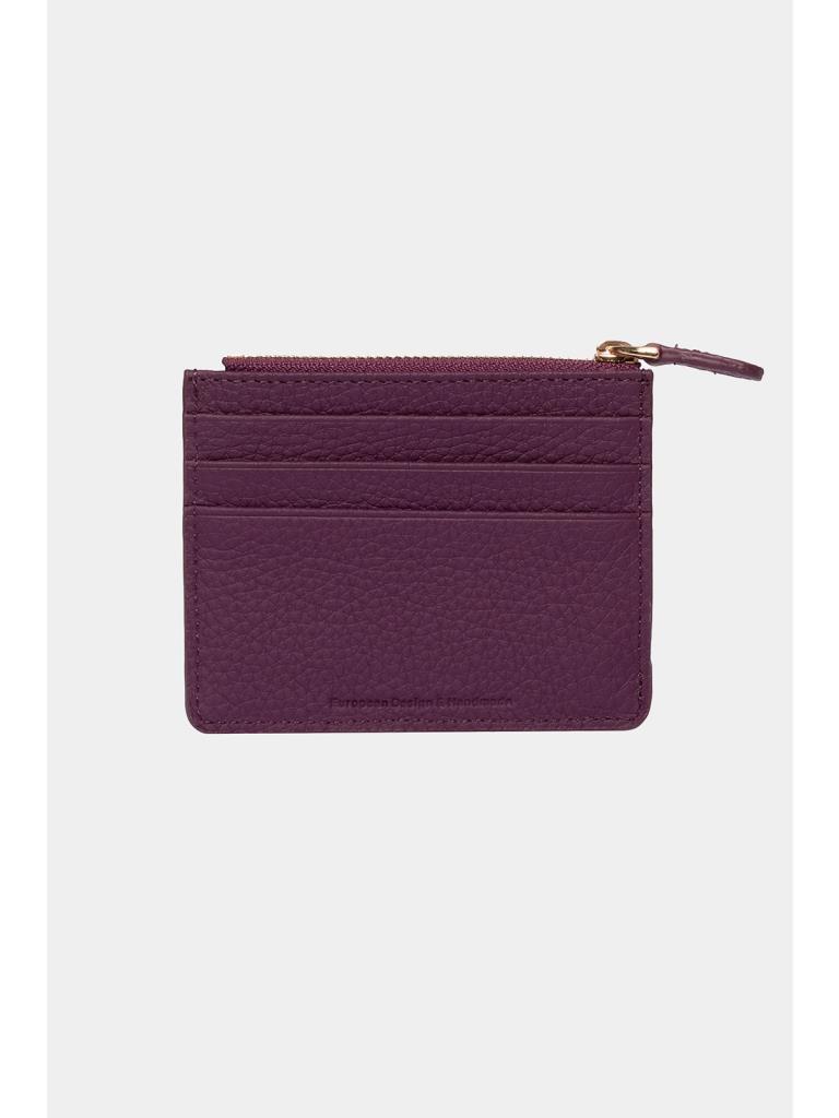 Grande Hakiki Deri Erkek Cüzdan Mor 820