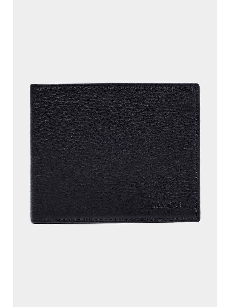 Grande Hakiki Deri Erkek Cüzdan Siyah 1729