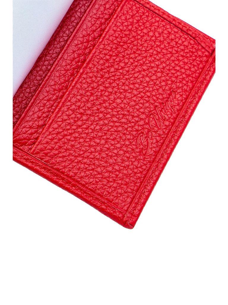 Grande Hakiki Deri Erkek Cüzdanı Kırmızı 325