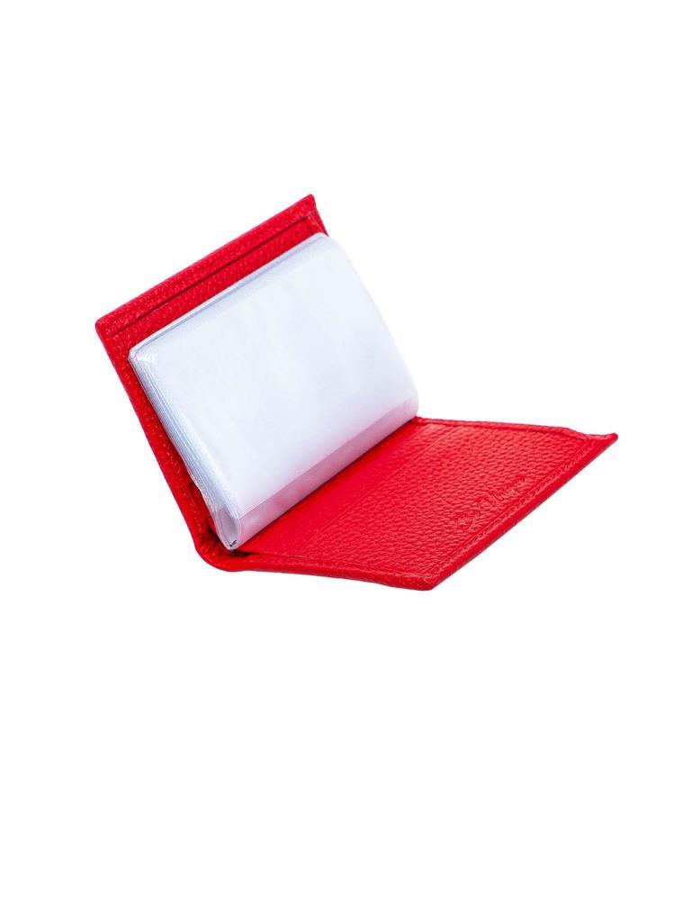 Grande Hakiki Deri Erkek Cüzdanı Kırmızı 325