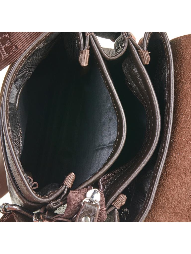 Grande Hakiki Deri Erkek Postacı Çantası Kahve 4269