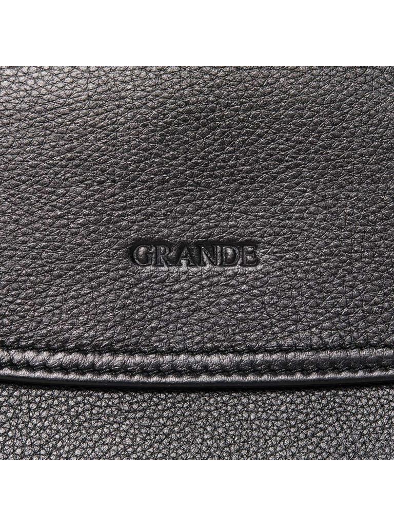 Grande Hakiki Deri Erkek Postacı Çantası Siyah 4261