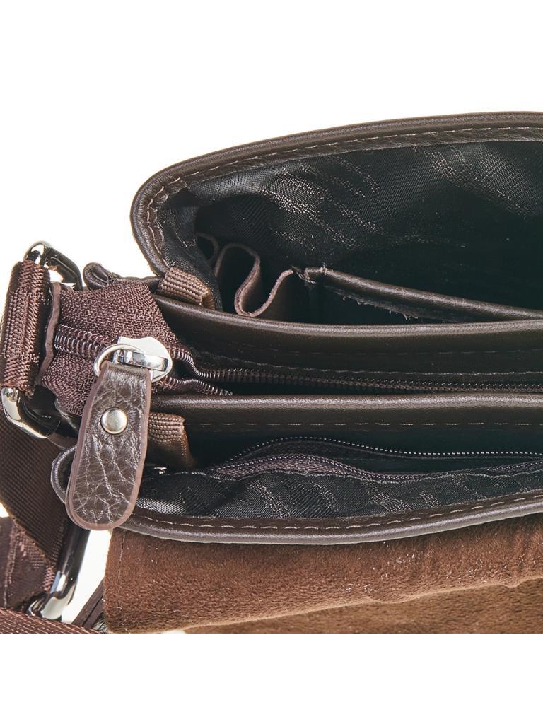 Grande Hakiki Deri Erkek Postacı Çantası Kahve 4269