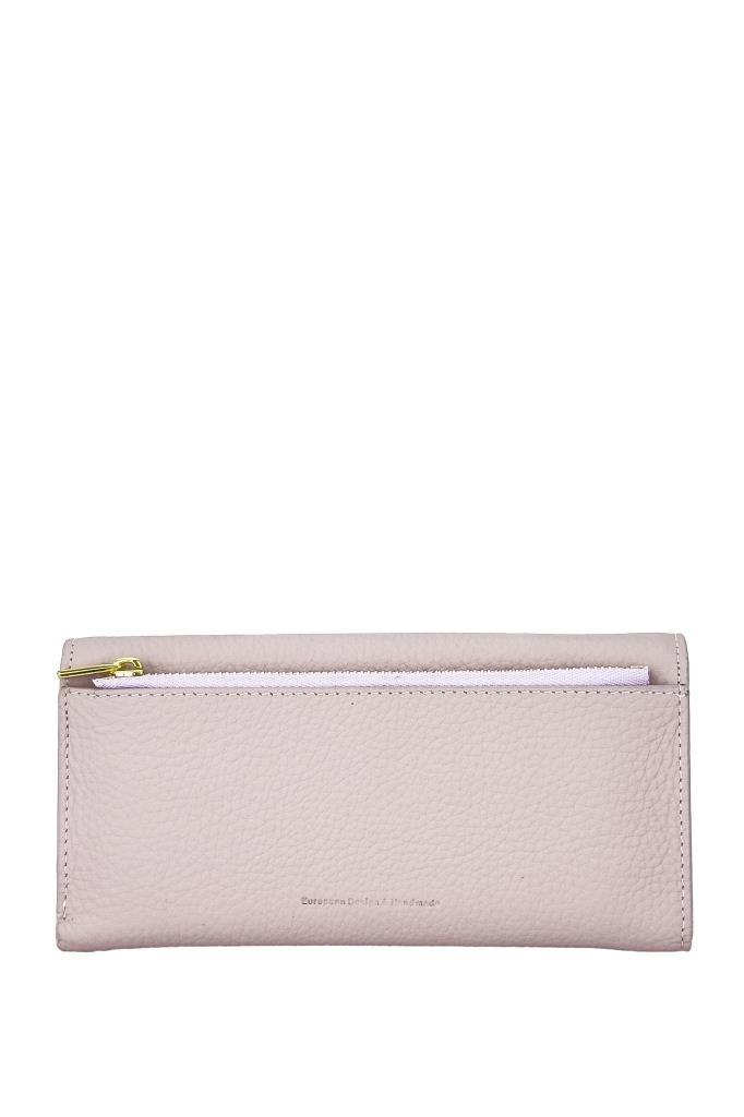 Grande Hakiki Deri Kadın Cüzdan Lila 2801