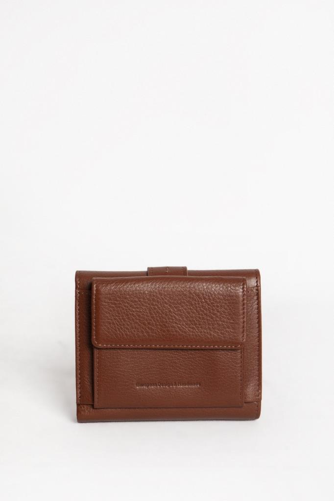 Grande Hakiki Deri Kadın Cüzdan Taba 2633