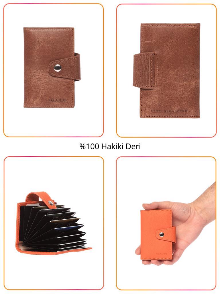 Grande Hakiki Deri Kartlık Biscuit 827
