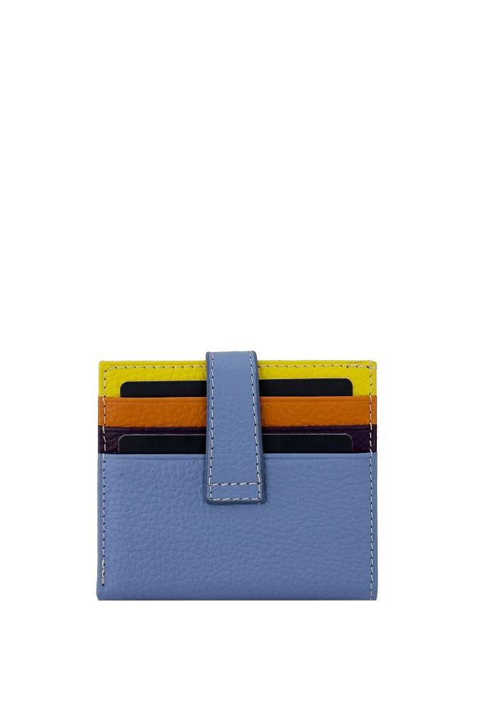 Grande Hakiki Deri Kartlık Buz Mavi  800-G