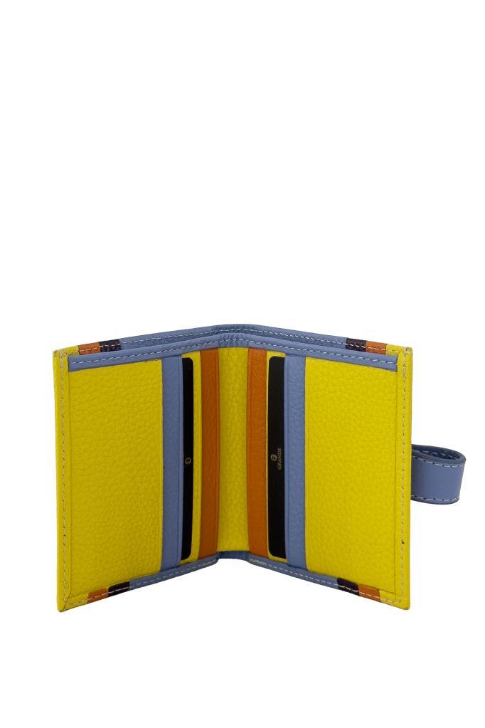 Grande Hakiki Deri Kartlık Buz Mavi  800-G