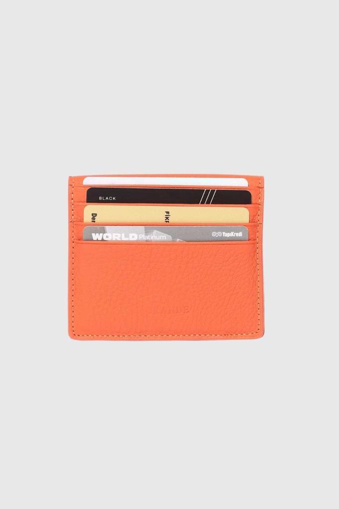 Grande Hakiki Deri Kartlık Cüzdan Pudra 762