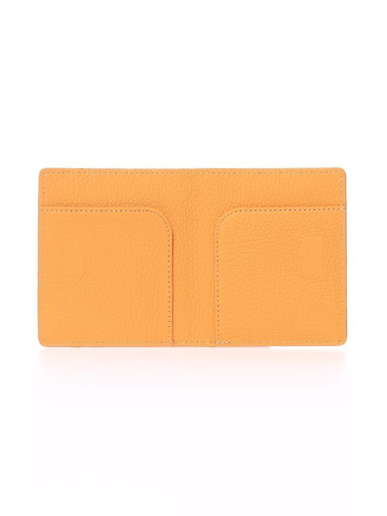 Grande Hakiki Deri Kartlık Cüzdan Sarı 762
