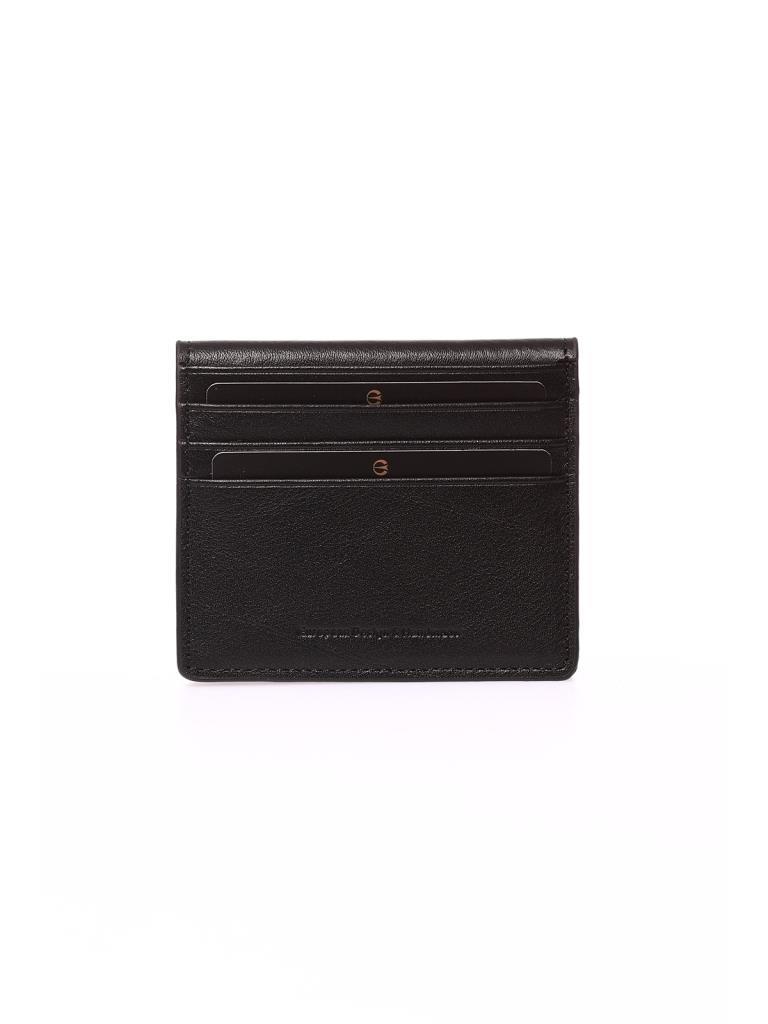 Grande Hakiki Deri Kartlık Cüzdan Siyah 762