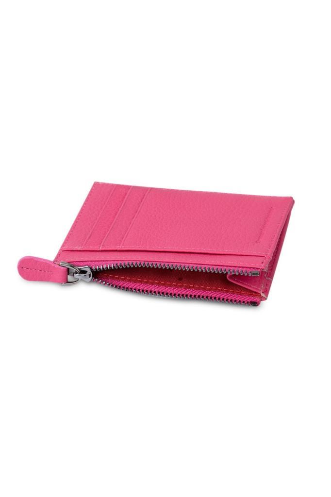 Grande Hakiki Deri Kartlık Fuşya 853