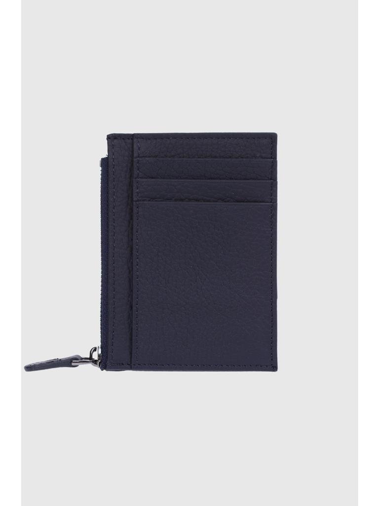 Grande Hakiki Deri Kartlık Lacivert 853