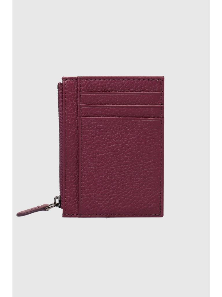 Grande Hakiki Deri Kartlık Mürdüm 853