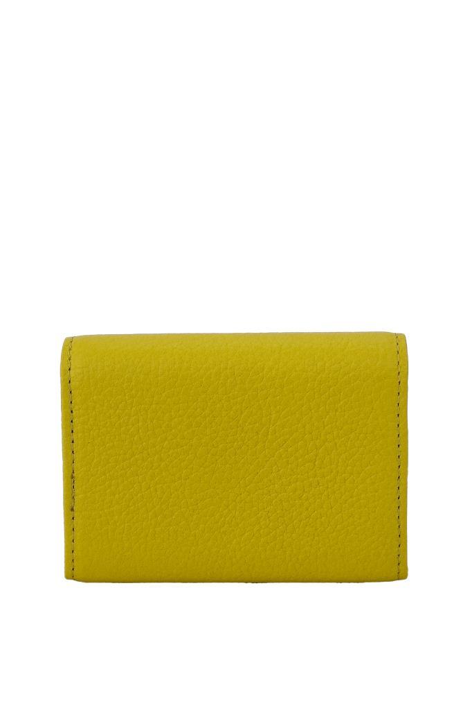 Grande Hakiki Deri Kartlık Sarı 846