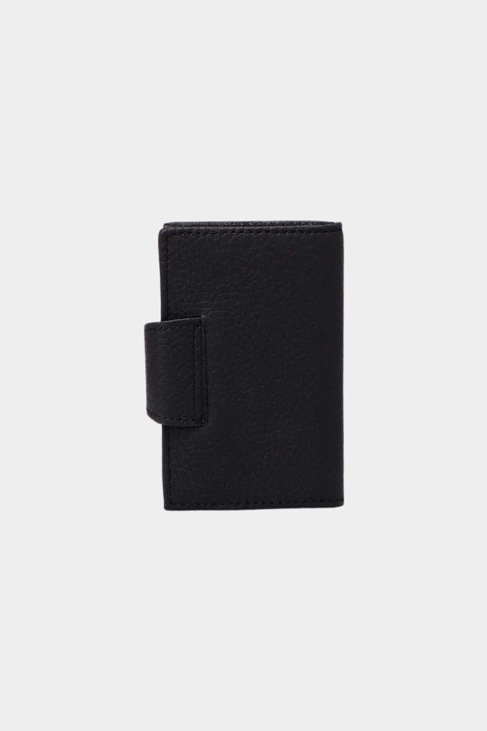 Grande Hakiki Deri Kartlık Siyah 827