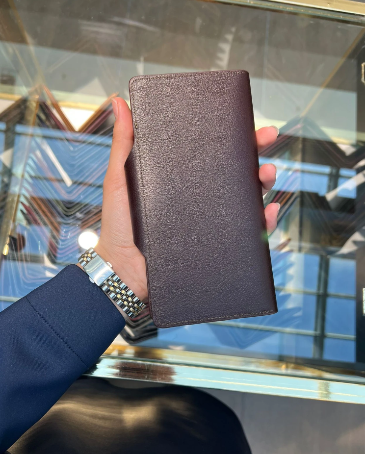 Grande Hakiki Deri Unısex Cüzdan Kahve 2644