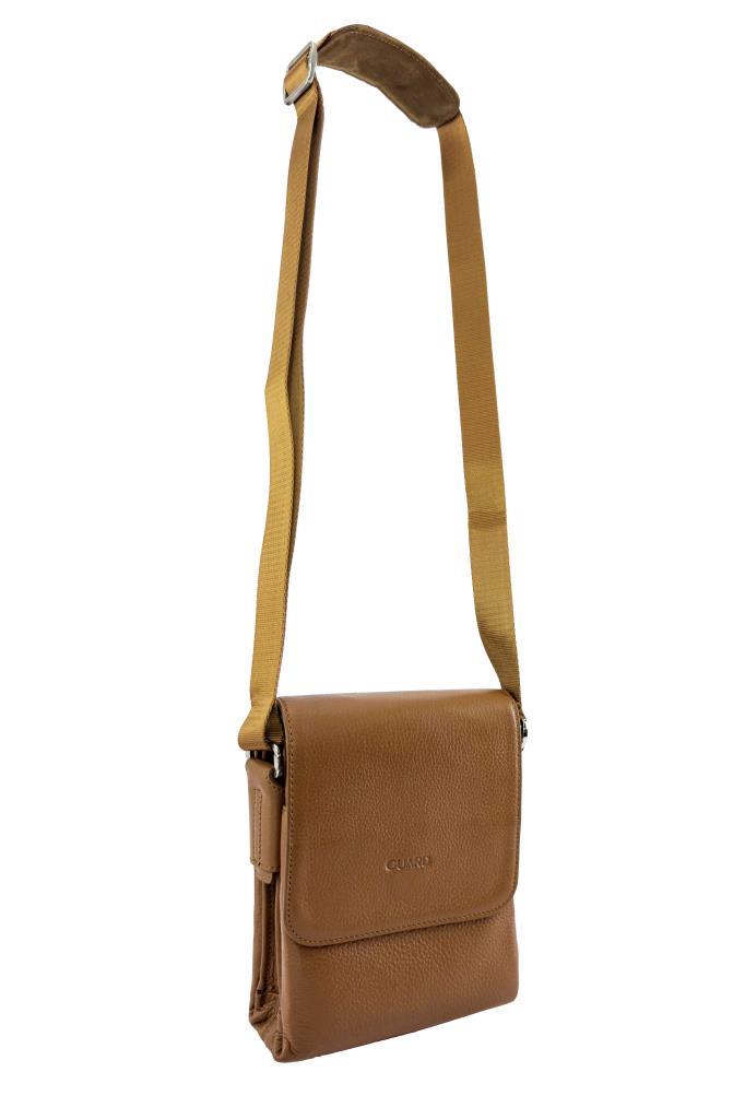 Guard Hakiki Deri Erkek Çanta Taba 1711