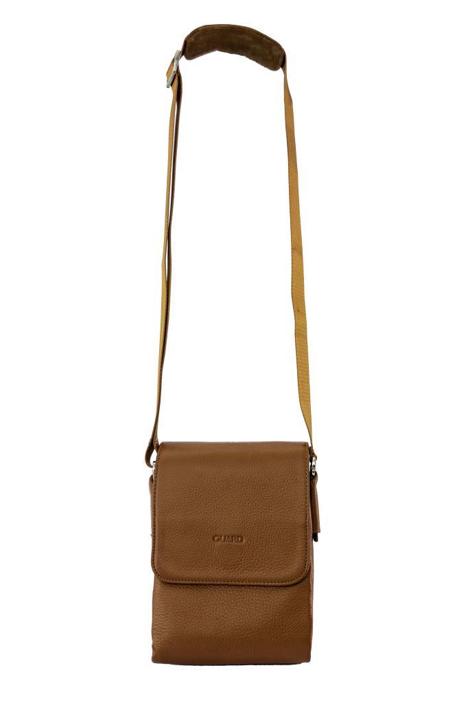 Guard Hakiki Deri Erkek Çanta Taba 1711