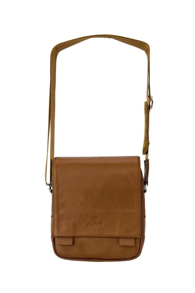 Guard Hakiki Deri Erkek Çanta Taba 1722