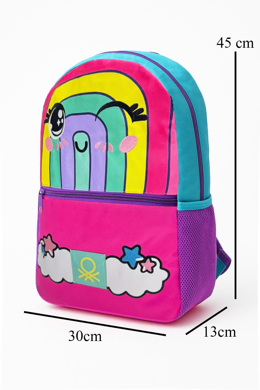 Ilkokul Çantası 75997 Gökkuşağı Beslenme Çantası Matara Hediyeli Wp