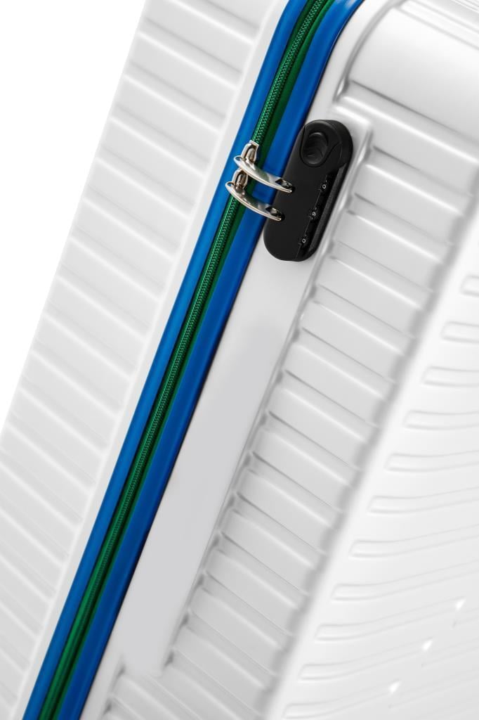 Kabin Boy %100 Polikarbon Valiz 4x2 Teker Beyaz 1088