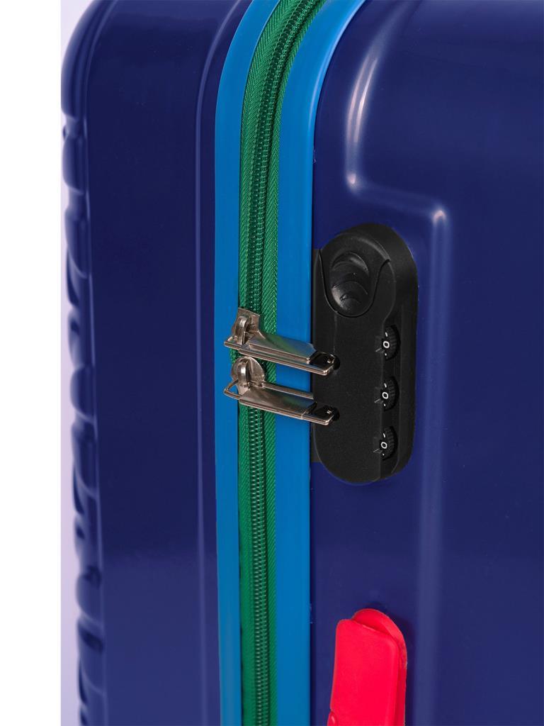 Kabin Boy %100 Polikarbon Valiz 4x2 Teker Lacivert 1089