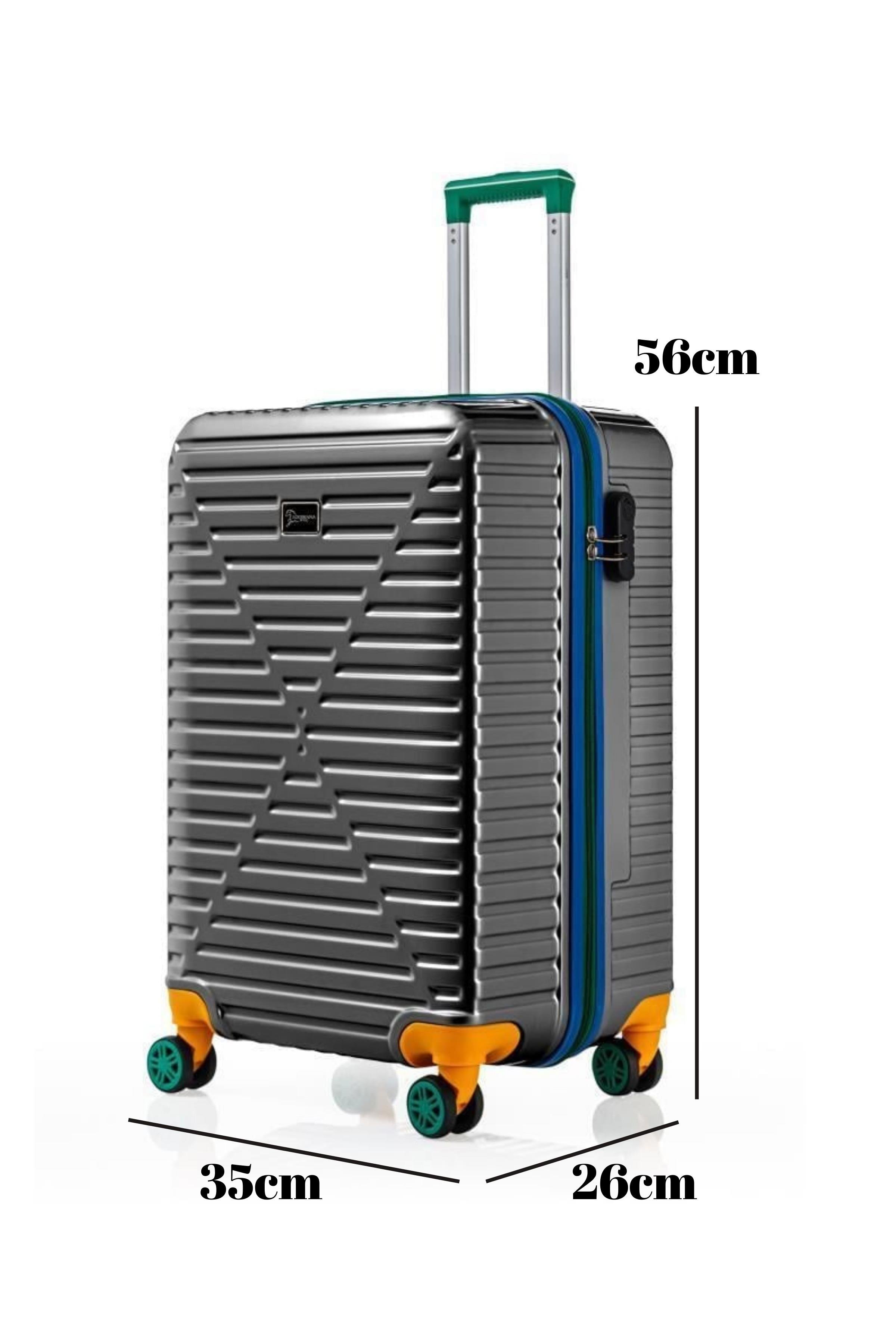 Kabin Boy %100 Polikarbon Valiz 4x2 Teker Antrasit 1088