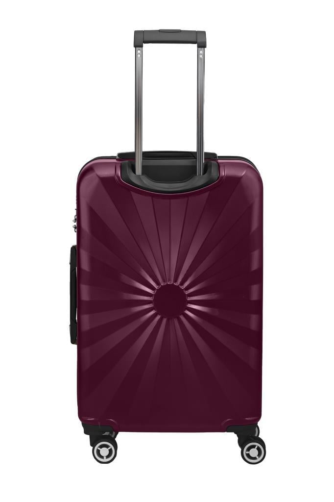 Kabin Boy %100 Polikarbon Valiz 4x2 Teker Bordo 1809