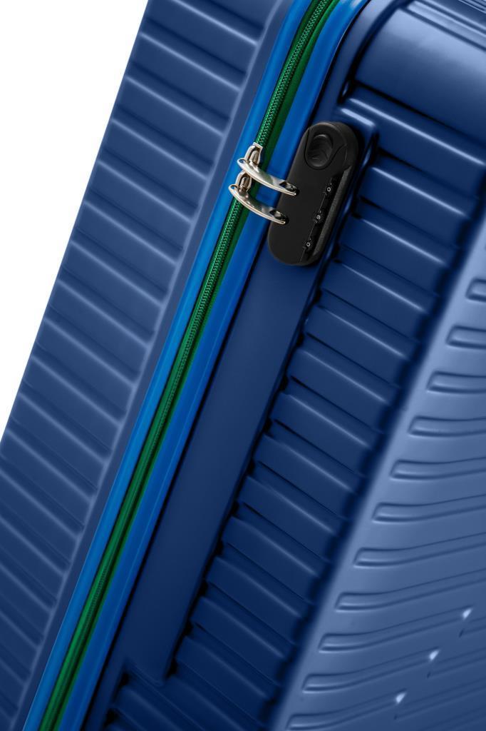 Kabin Boy %100 Polikarbon Valiz 4x2 Teker Lacivert 1088