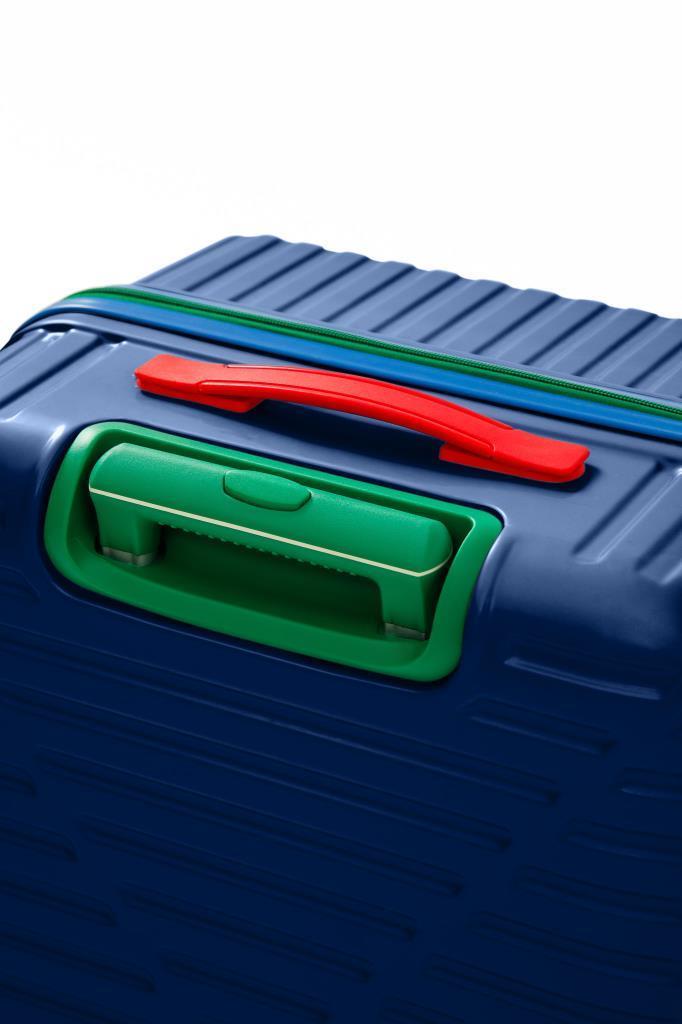 Kabin Boy %100 Polikarbon Valiz 4x2 Teker Lacivert 1088