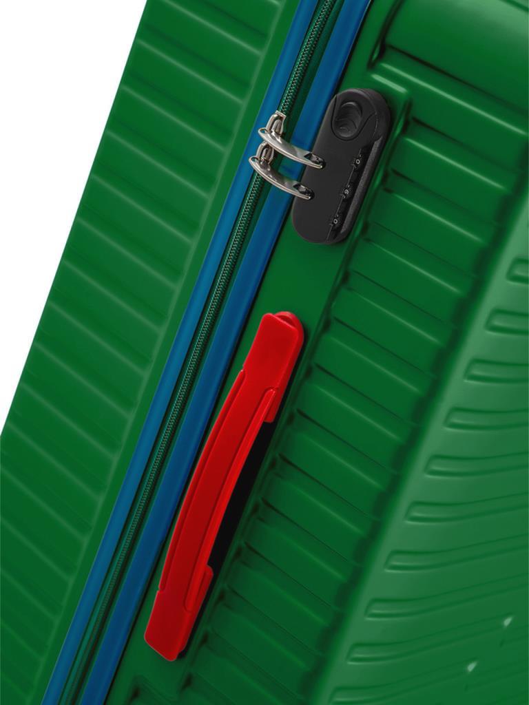 Kabin Boy %100 Polikarbon Valiz 4x2 Teker Yeşil 1088
