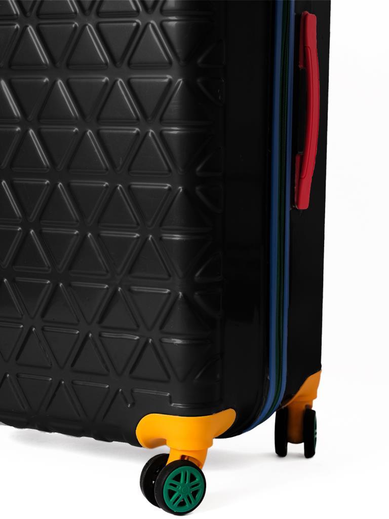 Kabin Boy %100 Polikarbon Valiz 4x2 Teker Siyah 1089