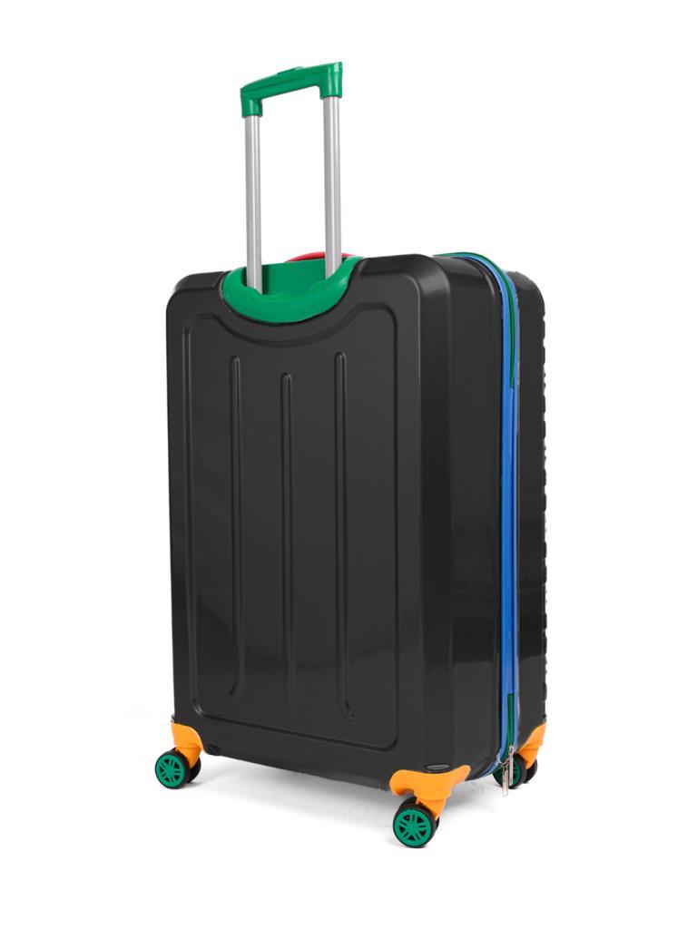 Kabin Boy %100 Polikarbon Valiz 4x2 Teker Siyah 1089