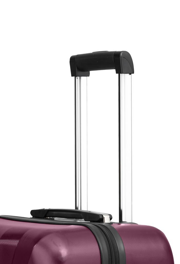 Kabin Boy %100 Polikarbon Valiz 4x2 Teker Bordo 1809