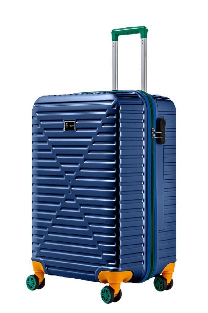 Kabin Boy %100 Polikarbon Valiz 4x2 Teker Lacivert 1088