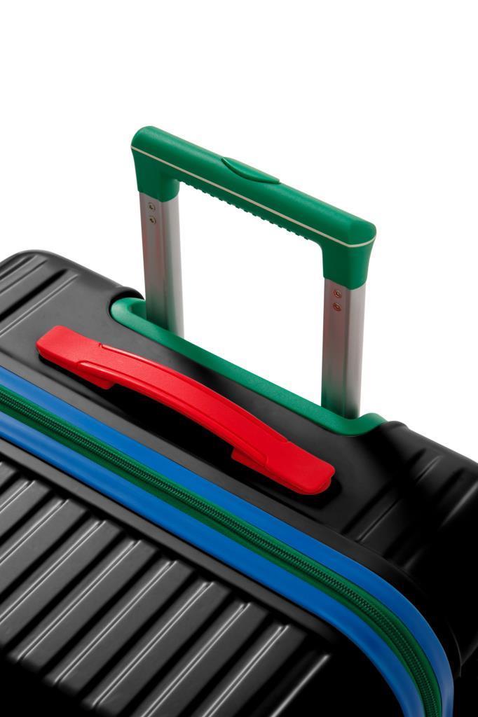 Kabin Boy %100 Polikarbon Valiz 4x2 Teker Siyah 1088