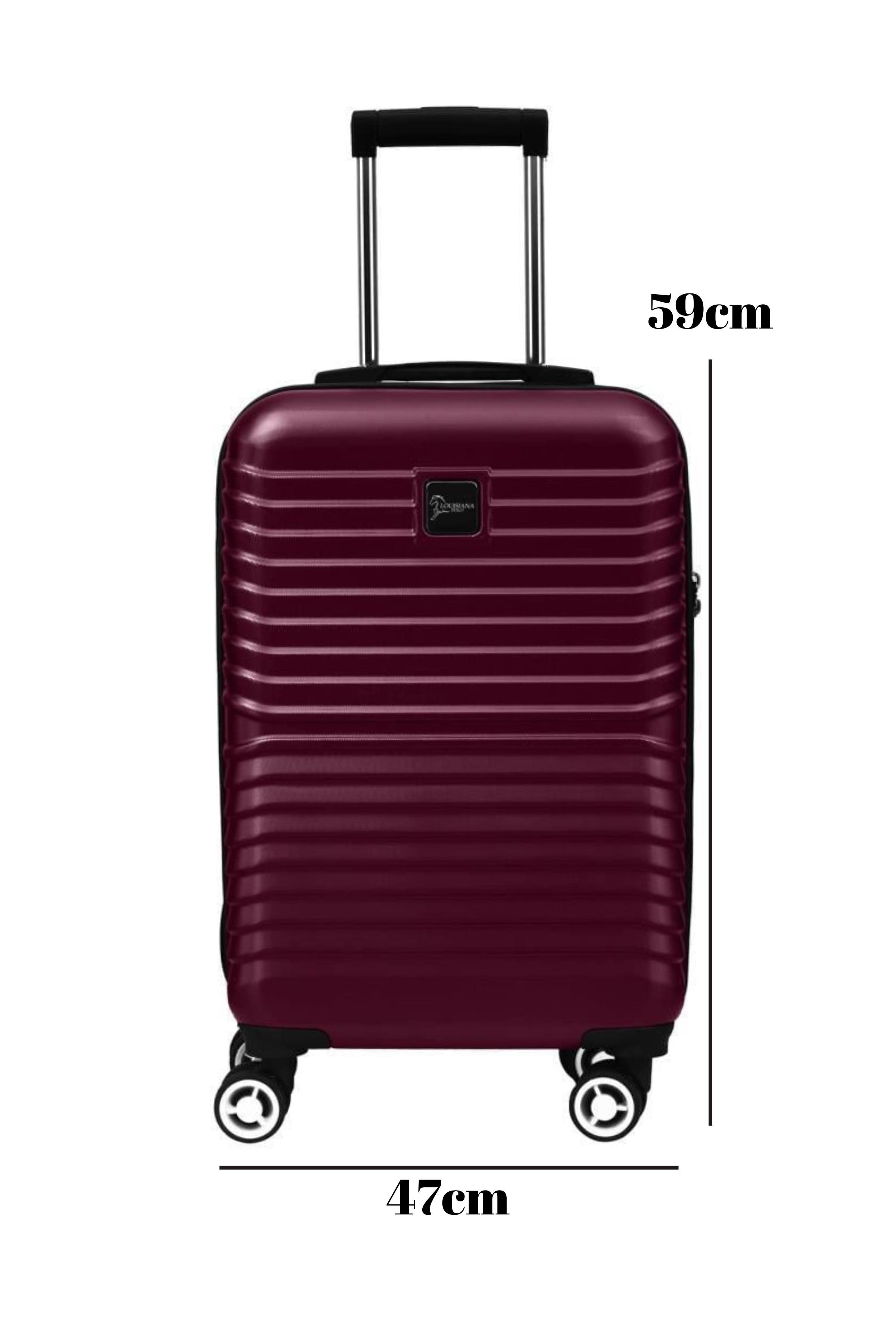 Kabin Boy %100 Polikarbon Valiz Bordo 1811