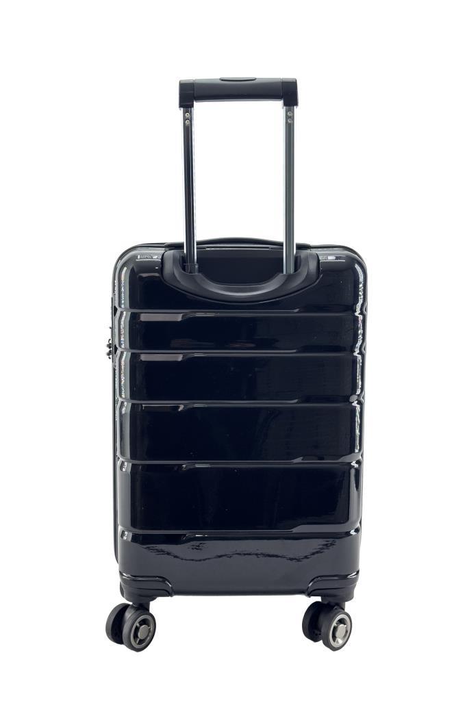 Kabin Boy %100 Polikarbon Valiz Parlak Siyah 1807